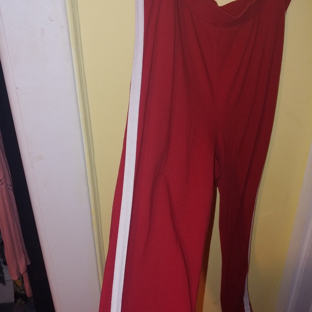Red Striped Legging - Picture 3 of 5